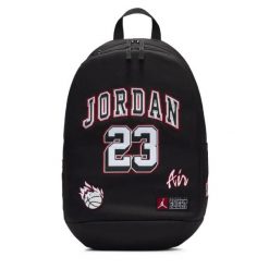 Plecak szkolny sportowy Nike Jordan. Czarne plecaki damskie Nike, bez wzorów, z materiału, biznesowe. Za 279.00 zł.