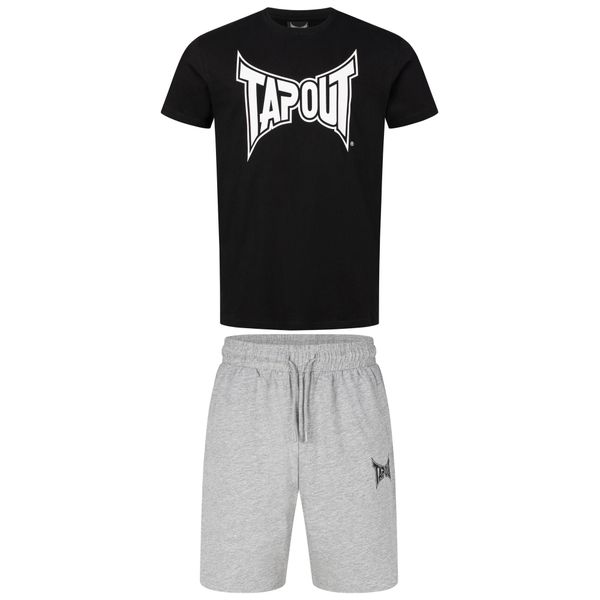 Zestaw koszulka i spodenki Tapout Walker. Czarne szorty męskie TAPOUT, m, z bawełny. Za 227.50 zł.