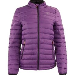 Damska kurtka przejściowa Athl. Riese - Styl i komfort na jesień. Fioletowe kurtki damskie ZUMBA WEAR, na jesień, bez wzorów, bez kaptura. Za 198.99 zł.