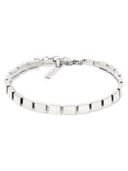 Liebeskind Pozłacana bransoletka - dł. 21 cm rozmiar: onesize. Szare bransoletki damskie Liebeskind, pozłacane. Za 165.99 zł.