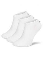 Fila Skarpety krótkie F9100-AW24 (3-pack) Biały. Białe skarpetki męskie Fila, bez wzorów, z bawełny. Za 29.99 zł.