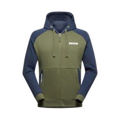Bluza z kapturem na zamek La Sportiva Kaos. Zielone bluzy z kapturem męskie La Sportiva, l, z bawełny. Za 370.20 zł.
