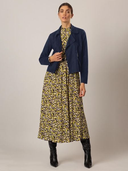 APART Kurtka przejściowa w kolorze granatowym rozmiar: 34. Niebieskie kurtki damskie Apart, bez wzorów, bez kaptura. Za 173.99 zł.