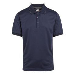 Koszulka Polo Męska Z Krótkim Rękawem. Niebieskie koszulki polo męskie Regatta, l, bez wzorów, z materiału, bez ramiączek. Za 75.99 zł.