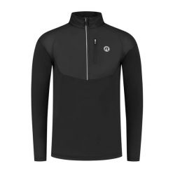 Bluza do biegania męska Rogelli Essential Windblock. Czarne bluzy bez kaptura męskie Rogelli, m. Za 318.00 zł.