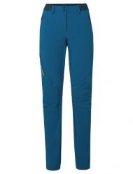 Spodnie damskie Scopi Pants II. Niebieskie spodnie sportowe damskie Vaude, s, z materiału, narciarskie. Za 574.35 zł.