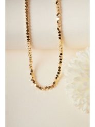 Heliophilia Naszyjnik z elementami ozdobnymi - dł. 40 cm rozmiar: onesize. Żółte naszyjniki damskie Heliophilia, metalowe. Za 56.95 zł.