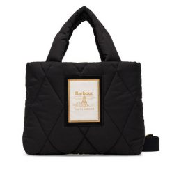 Torebka Barbour. Czarne torebki klasyczne damskie Barbour, bez wzorów, bez dodatków. Za 409.99 zł.