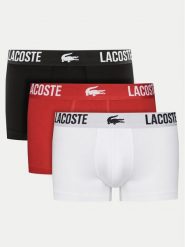 Lacoste Komplet bokserek 5H2393 Kolorowy. Bokserki męskie Lacoste, bez wzorów, z bawełny. Za 179.99 zł.