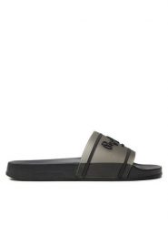 Pepe Jeans Klapki Slider Translucent W PLS70147 Czarny. Czarne klapki damskie Pepe Jeans, bez wzorów, z jeansu, bez obcasa. Za 149.99 zł.