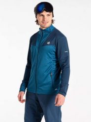 Dare 2b Kurtka funkcyjna "Substratum III Core Stretch" w kolorze niebiesko-granatowym rozmiar: XS. Niebieskie kurtki outdoor męskie Dare 2b, xs, bez wzorów, z materiału, bez kaptura. Za 73.93 zł.