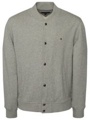 Tommy Hilfiger Kurtka bomber Essential MW0MW42470 Szary Regular Fit. Szare kurtki męskie Tommy Hilfiger, m, bez wzorów, z bawełny, bez kaptura. Za 569.99 zł.