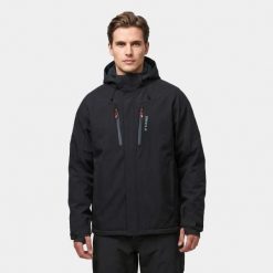 Kurtka męska narciarska softshell Alpinus Ariz czarna MK35089 ROZMIAR 2XL. Czarne kurtki softshell damskie Alpinus, l, bez wzorów, z elastanu, bez kaptura. Za 749.00 zł.