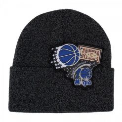 Czapka zimowa do męska do koszykówki Mitchell & Ness Orlando Magic NBA czarna. Czarne czapki męskie Mitchell & Ness, na zimę, bez wzorów. Za 186.00 zł.