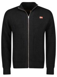 Geographical Norway Kardigan "Flexible" w kolorze czarnym rozmiar: L. Czarne kardigany damskie Geographical Norway, l, bez wzorów. Za 125.45 zł.