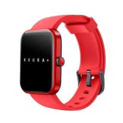 Kuura+ Inteligentny Zegarek DO - Czerwony. Czerwone zegarki damskie KUURA. Za 299.00 zł.