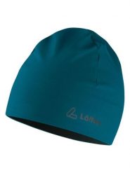 Löffler Czapka beanie "Mono" w kolorze turkusowym rozmiar: onesize. Niebieskie czapki zimowe damskie LOFFLER, z materiału. Za 90.22 zł.