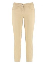 Gerry Weber Dżinsy - Regular fit - w kolorze beżowym rozmiar: 42. Brązowe jeansy damskie Gerry Weber. Za 228.38 zł.