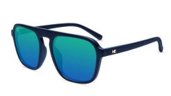 Okulary przeciwsłoneczne dla dorosłych - kategoria 3 z polaryzacją - Rubberized. Brązowe okulary przeciwsłoneczne męskie KNOCKAROUND, prostokątne. Za 167.45 zł.