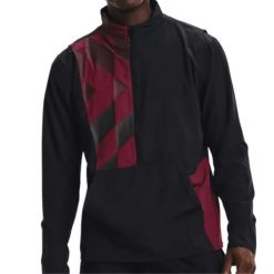 Koszulka męska Under Armour. Czarne koszulki męskie z długim rękawem Under Armour, m. Za 338.99 zł.