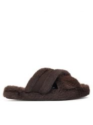 Tommy Hilfiger Kapcie Th Feminine House Shoes FW0FW09615 Brązowy ciemny. Brązowe kapcie damskie Tommy Hilfiger. Za 189.99 zł.