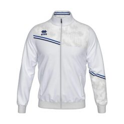 Kurtka z dresu Errea Erick. Białe kurtki treningowe męskie ERREA, m, bez wzorów, z dresówki. Za 223.45 zł.