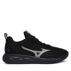 Buty halowe Mizuno. Czarne buty sportowe na co dzień męskie Mizuno, bez zapięcia, mizuno wave. Za 519.99 zł.
