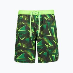 Szorty kąpielowe męskie CMP. Zielone szorty sportowe męskie CMP, m, z elastanu, żeglarskie. Za 62.99 zł.