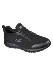 Buty sportowe męskie Skechers Squad Sr. Czarne buty sportowe na co dzień męskie Skechers, na zimę, z materiału, bez zapięcia, trekkingowe. Za 390.00 zł.