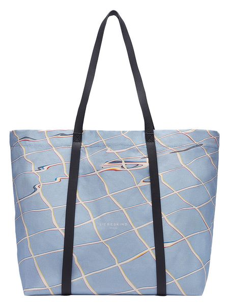 Liebeskind Berlin Skórzana torebka "Aurora" w kolorze błękitnym - 55 x 38 x 19 cm rozmiar: onesize. Niebieskie torebki klasyczne damskie LIEBESKIND BERLIN, bez wzorów, z materiału, bez dodatków. Za 239.29 zł.