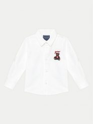 Guess Koszula I5RH00 W9CL0 Biały Regular Fit. Białe koszule chłopięce Guess, z aplikacjami, z wiskozy, bez kołnierzyka, bez ramiączek. Za 129.99 zł.