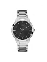 Guess Zegarek "W0990G1" w kolorze srebrnym rozmiar: onesize. Szare, analogowe zegarki damskie Guess, srebrne. Za 263.53 zł.