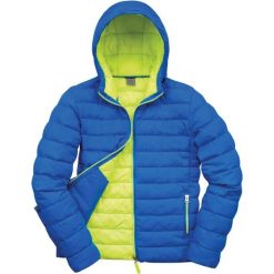 Męska kurtka puchowa Result Snowbird. Niebieskie kurtki męskie RESULT, m, bez wzorów, z nylonu, eleganckie, bez kaptura. Za 228.50 zł.