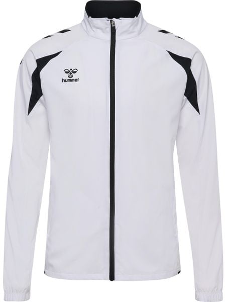 Kurtka z dresu Hummel Core 2.0. Białe kurtki męskie HUMMEL, xl, bez wzorów, z dresówki, sportowe, bez kaptura. Za 249.00 zł.