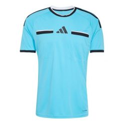 Koszulka sędziowska adidas 2026. Czarne t-shirty sportowe męskie Adidas, l, z materiału, bez ramiączek, do piłki nożnej, climacool (adidas). Za 225.85 zł.