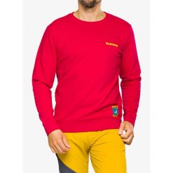 Bluza bez kaptura męska La Sportiva Climbing on the Moon Sweatshirt. Czerwone bluzy bez kaptura męskie La Sportiva, m. Za 261.99 zł.