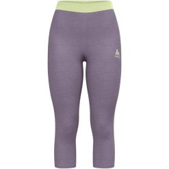 Legginsy termoaktywne 3/4 damskie ODLO Revelstoke PW 150 BL Bottom 3/4. Fioletowe bielizna termoaktywna damska Odlo, s, bez wzorów, z materiału. Za 329.99 zł.