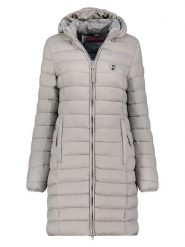 ANAPURNA Płaszcz pikowany "Akitalana" w kolorze jasnoszarym rozmiar: XXL. Szare płaszcze damskie ANAPURNA, xxl, bez wzorów. Za 165.99 zł.