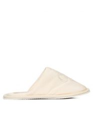 Calvin Klein Jeans Kapcie Slipper Satin Moire YW0YW02053 Écru. Kapcie damskie Calvin Klein Jeans, z jeansu. Za 209.99 zł.