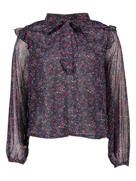 Pepe Jeans Bluzka w kolorze bordowym rozmiar: XL. Czerwone bluzki damskie Pepe Jeans, xl, bez wzorów, z jeansu, bez kołnierzyka, bez ramiączek. Za 60.73 zł.