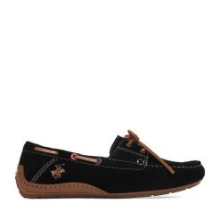 Mokasyny Beverly Hills Polo Club. Czarne mokasyny damskie Beverly Hills Polo Club. Za 299.99 zł.