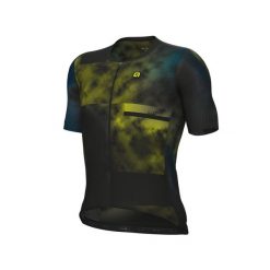 Koszulka rowerowa męska Alé Cycling PR-E Atmosfera. Czarne t-shirty sportowe męskie ALÉ CYCLING, m, bez ramiączek, rowerowe. Za 539.99 zł.