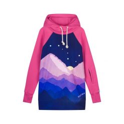 Bluza outdoorowa z kapturem damska DEEP TRIP Milky Way softshell. Czerwone bluzy z kapturem damskie DEEP TRIP, na zimę, s, z softshellu. Za 499.00 zł.