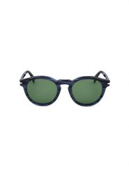 Lanvin Męskie okulary przeciwsłoneczne w kolorze granatowo-zielonym rozmiar: 50. Niebieskie okulary przeciwsłoneczne męskie Lanvin, z tworzywa sztucznego. Za 421.67 zł.