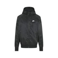 Kurtka męska Nike Sportswear Windrunner. Czarne kurtki treningowe męskie Nike, m, bez wzorów, do biegania. W wyprzedaży za 619.95 zł.