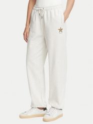 Guess Jeans Spodnie dresowe W6BB37 K6898 Szary jasny Relaxed Fit. Szare jeansy damskie Guess Jeans. Za 299.99 zł.