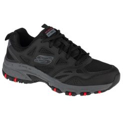 Tenisówki Skechers Model Hillcrest Kolor Czarny. Czarne buty trekkingowe męskie Skechers, bez wzorów, z materiału, bez zapięcia. Za 328.00 zł.