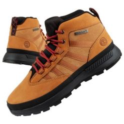 Buty Timberland Euro Trekker M TB0A62CR231 brązowe. Brązowe buty sportowe na co dzień męskie na zimę, ze skóry, bez zapięcia, trekkingowe. Za 863.84 zł.