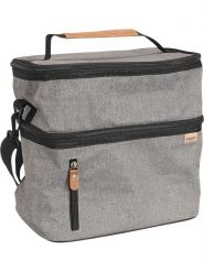 COOK CONCEPT Torba w kolorze szarym na lunch - 26,7 x 27,9 x 17,8 cm rozmiar: onesize. Szare torebki klasyczne damskie COOK CONCEPT, bez wzorów, z materiału, bez dodatków. Za 76.95 zł.