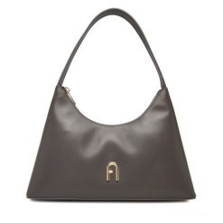 Torebka Furla. Szare torebki klasyczne damskie Furla, bez wzorów, bez dodatków. Za 1,459.00 zł.
